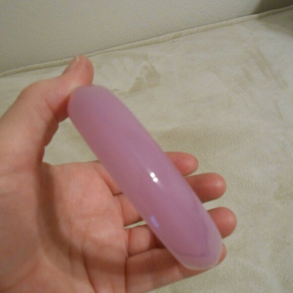 Lavender Acrylic? Bangle Costume Jewelry - Picture 3 of 4
